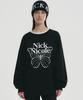 Nigaennikol Butterfly Signature Ls Top_Black White