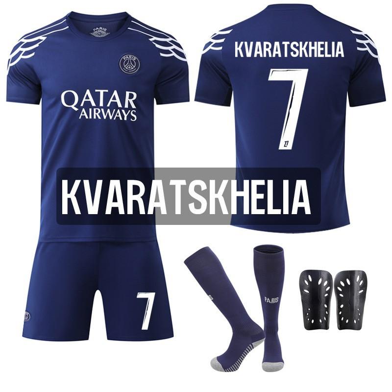 2024-25 Baolan Nr. 7 Mbabpe 10 Dembele Voetbalshirt Set 30 Parijs Drie Uitwedstrijden
