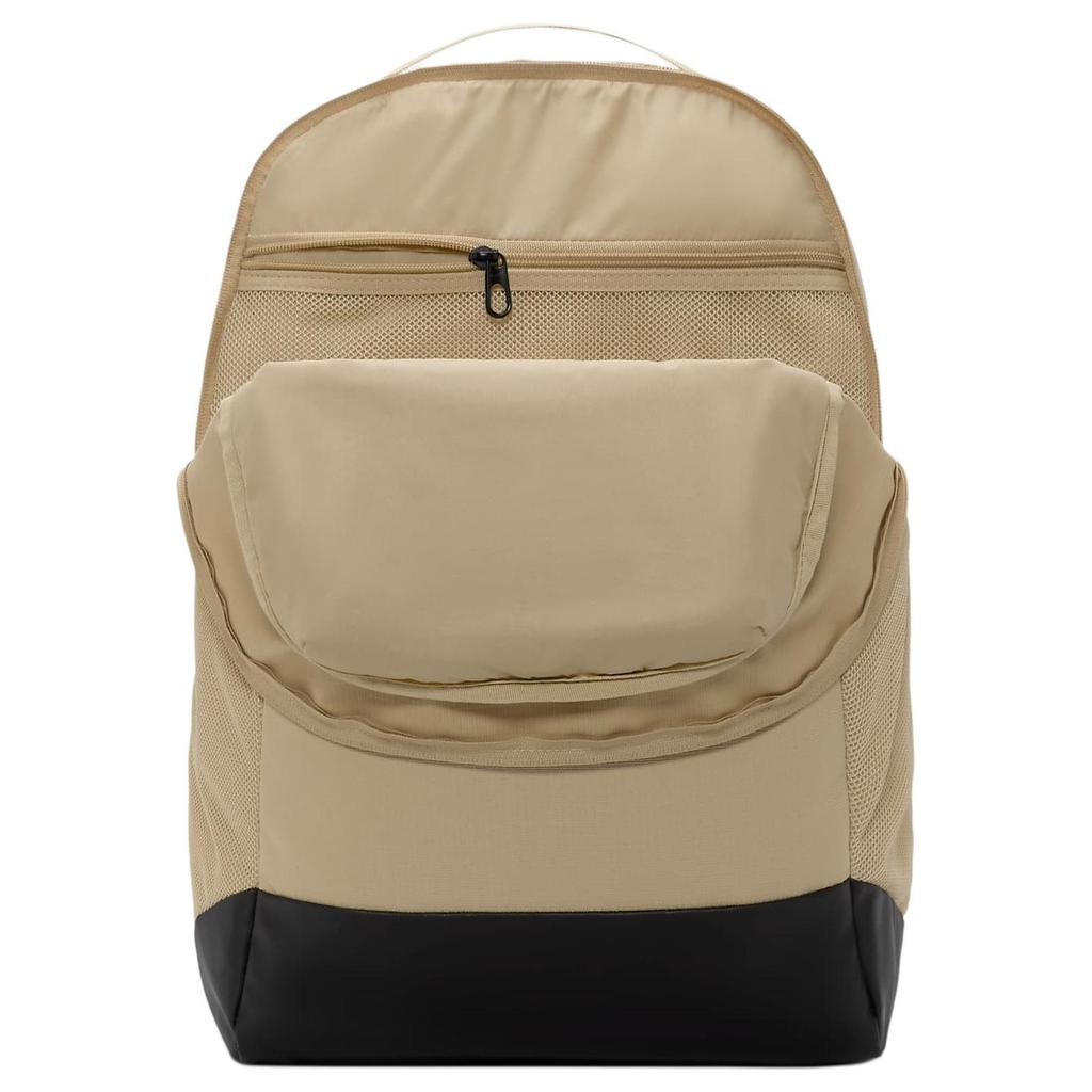 Nike Fabric Backpack Regular Unisex Sesame Brown & Black & Light Ivory White DH7709-252