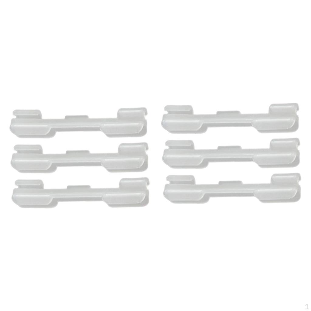 6 Pieces Light Rod Clips, Clip On Fluorescent Lightstick Holder Lightweight Replace
