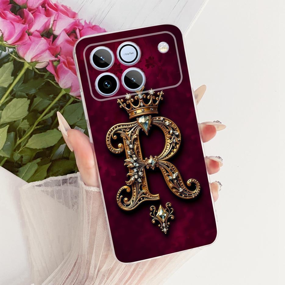 For Honor Win 5G Case AAP-AN00 Cute Fashion Crown Letters Cover Soft Slim Phone Case For Honor Win HonorWin 5G Back Cover Fundas