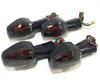 Honda Turn Signal Light Set of 4 Clear Smoke Amber