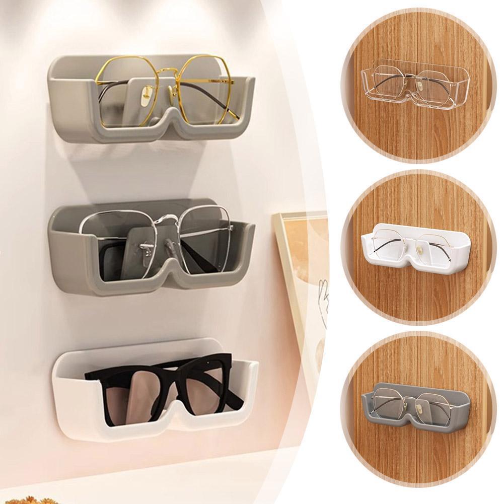 Wall-Mounted Reading Glasses Holder Eyeglasses Holder Sunglasses Display Rack UK