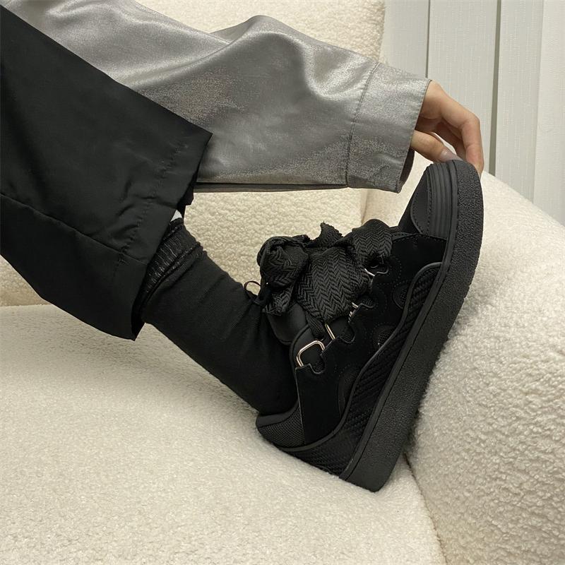 Mode Dicksohlige Dad Shoes Herren/Damen 2025 Sommer Herbst Schnürschuh Klobiger Sneaker Freizeitschuhe Skateboard Schuhe Gemischte Farbe Sportschuhe