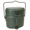 Camping Cookware Lunch Box German Style Aluminum Portable Thickened Handle Metal Lunch Box for