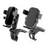 Car Clip Type Dashboard Mounted Phone Holder Shockproof Cellphone Holder Mount Automotive 360 Degree Rotating Stand