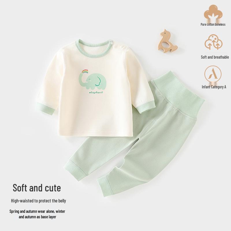 Infant Cotton Pajamas Set - Boys & Girls Autumn Wear