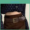 Wide Pu Leather Belt For Women Retro Chic Fashion Accessory For Casual Wear