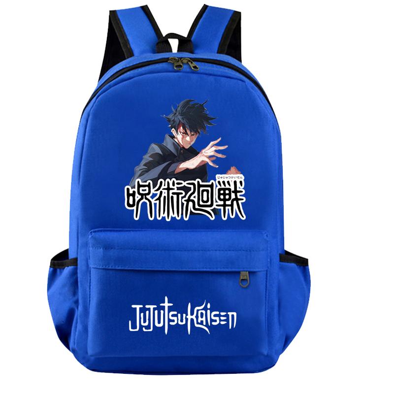 Anime Jujutsu Kaisen Rucksack für Jungen Mädchen Leichte Taschen Hildren Zurück zur Schule Schultasche Student Kawaii Rucksack