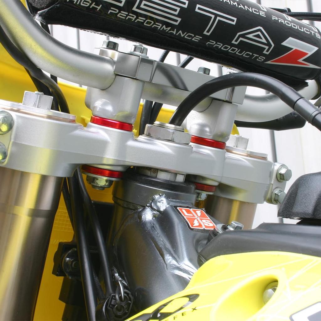 ZETA RACING Rubber Killer Red F4600 for KX125/KX250/KX250F/KX450F/KLX125/KLX150S/D-TRACKER125/KLX230