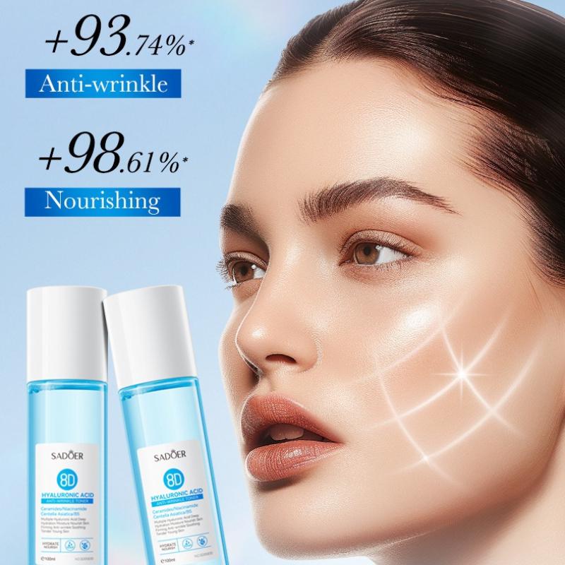 Hyaluronsäure Anti-Falten Toner SADOER8D Feuchtigkeitsspendendes Straffendes Feuchtigkeitswasser