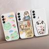 Cute Patterned Soft Silicone Case For Xiaomi Redmi Note 13 Pro 13C Samsung A55 M35 S24 iPhone Huawei Honor Realme Camera Protective Shockproof Cover