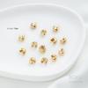 Boucle Fermoir Positionnement Or 14K pour Collier de Perles DIY - Embout de Perle Préservant la Couleur
