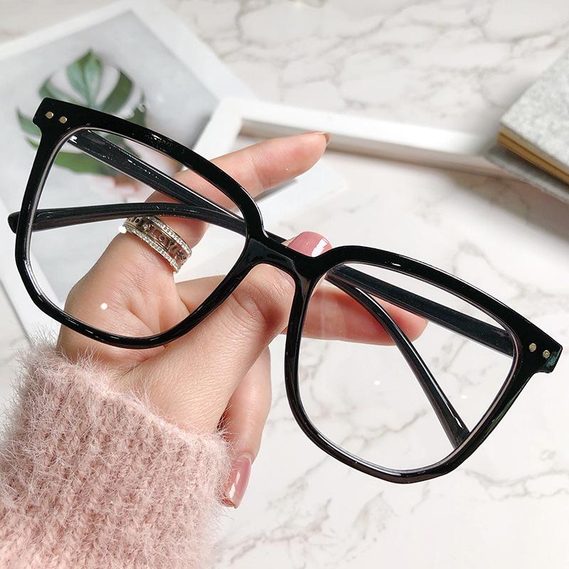 High-quality Square Frame Glasses Myopia Glasses Women Men Nearsighted Eyewear Anti Blue Light Glasses with Diopters Minus -1.0