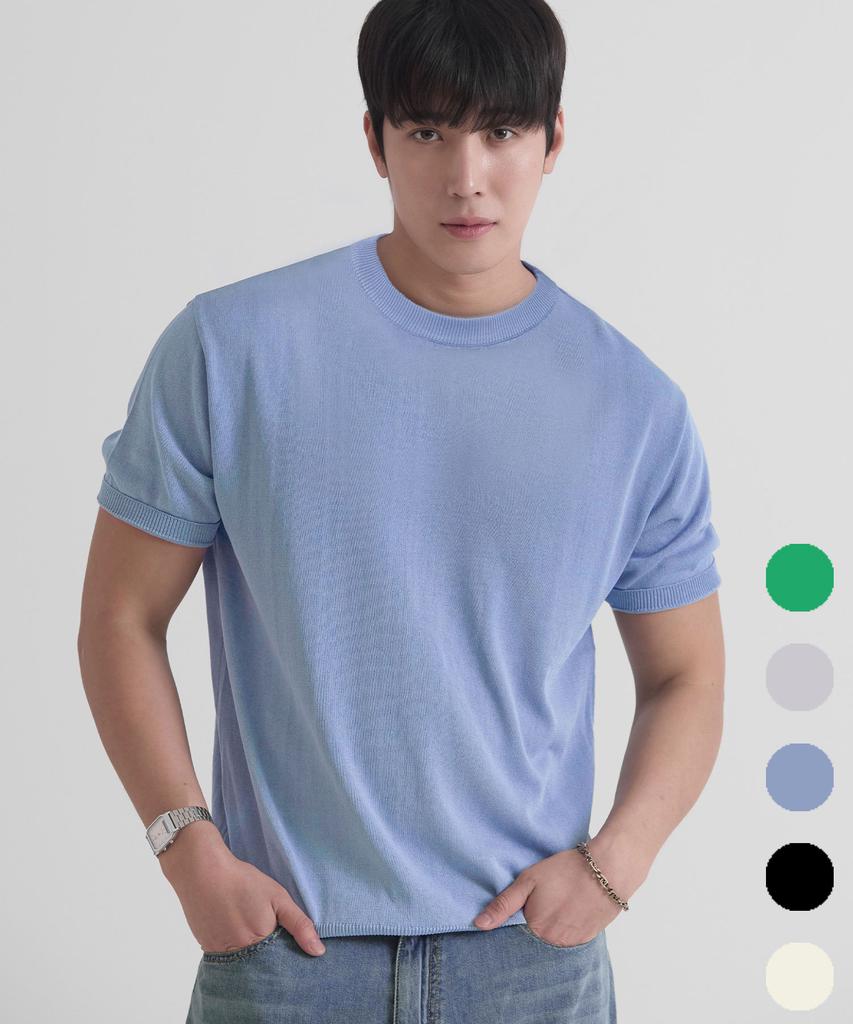 MINIMALCODE Pressed Rayon Round Half Knit - 5 Colors