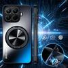 For Xiaomi 15T Pro 17T Pro Hard Matte With Ring Stand Magnetic Protective Cover For Xiaomi 17 Max Camera Protective Cover Bumper