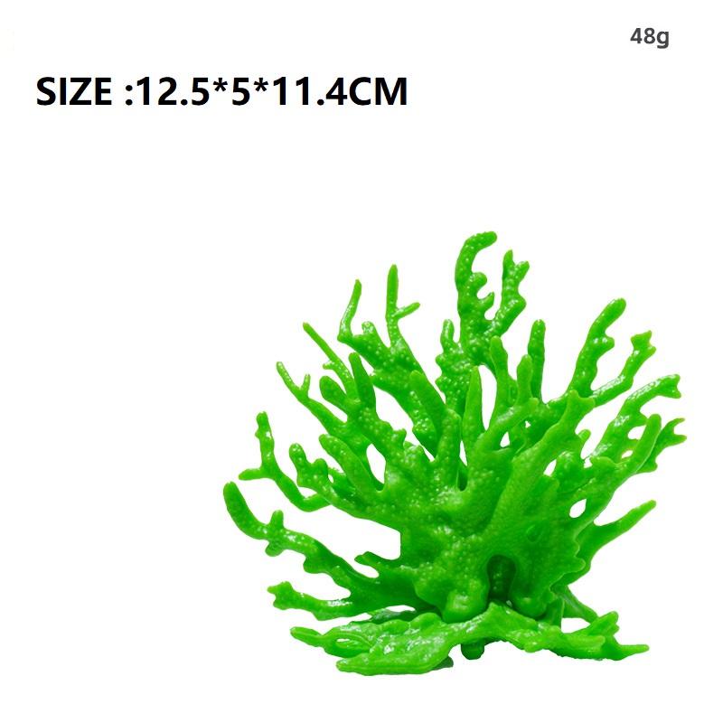 Künstliche Korallen Aquarium Dekoration für Aquarium Korallen Wasserpflanze Harz Fischtank Aquascape Simulation ZSP06