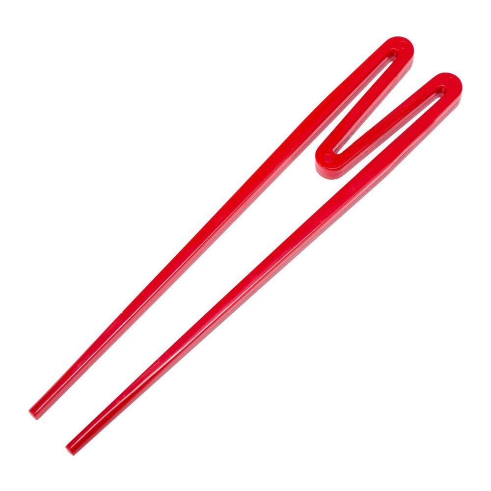2pairs Plastic Training Helper Chopsticks Reusable Learning Training Chopsticks Beginner