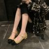 Mary Jane Pantofi noi de primăvară și toamnă, la modă, care se potrivesc cu culorile, versatilă, cu vârf rotund, tocuri groase, temperament, pantofi unici pentru femei
