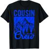 Cousin Crew Mountain Snow Family Best Crew Hiking T-Shirt(1)