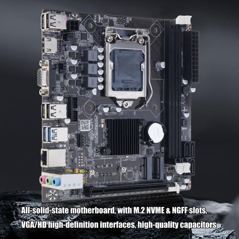 B75M-I Mini-ITX DDR3 Motherboards 16GB M.2 NVMe for Fast Speed SSDs for 2nd/3rd Processors via LGA 1155 Socket