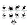 3D LED Bat Spider Decor Light Halloween Wall Window Atmosphere Lamp Scene Setter Bat Spider Scary Halloween Party Decoration