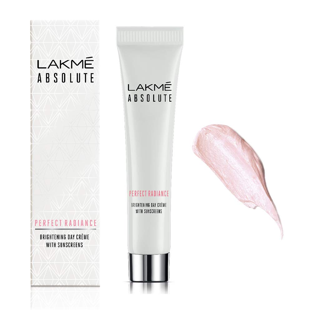 LAKME Creme de dia iluminador Absolute Perfect Radiance (Creme) com Niacinamida e Microcristais 15g