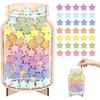 Interactive Star Reward Jars with 45 Stars Reward System Flower Reward Jar Board  Positive Behavior