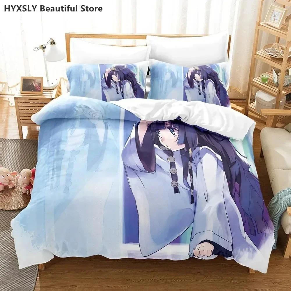 Hunter X Hunter 3D Bettwäscheset Japanischer Anime Twin Queen King Bettbezug Kissenbezüge Polyester Für Jungen Bezugsets