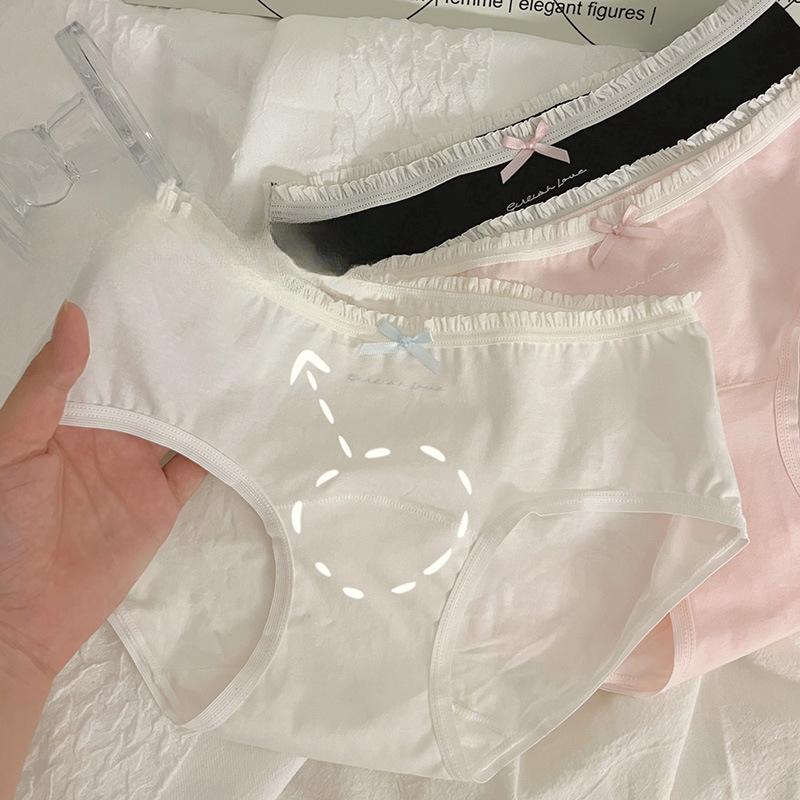 A-class Baby Cotton 7A Antibacterial Extended Crotch Pure Cotton Comfortable Waist Bag Hip Triangle Panties