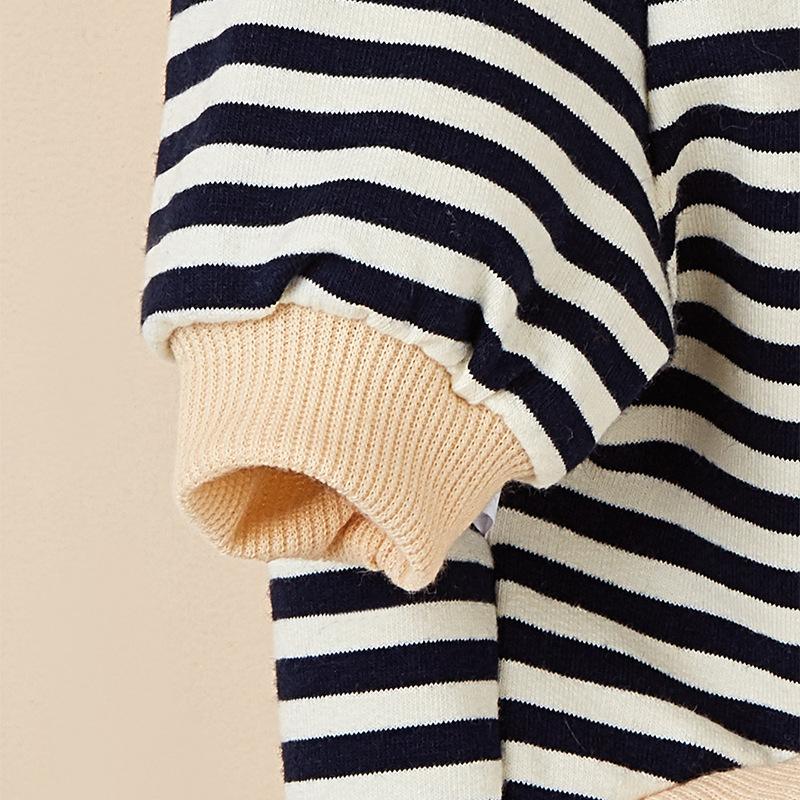 Pet Clothes Winter Warm Coat Stripe Hoodie Jacket Cat Dog Clothing Chihuahua Small and Medium Dog Clothes French Bulldog