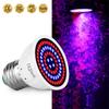 LED Plant Grow Light E27 Bulb Full Spectrum Growing Lamp for Indoor Plants Succulents Vegetables Greenhouse Hydroponic Growing