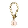 Initial Name Water Cup Handle Chain Personalized Identification Letter Charm  Backpack