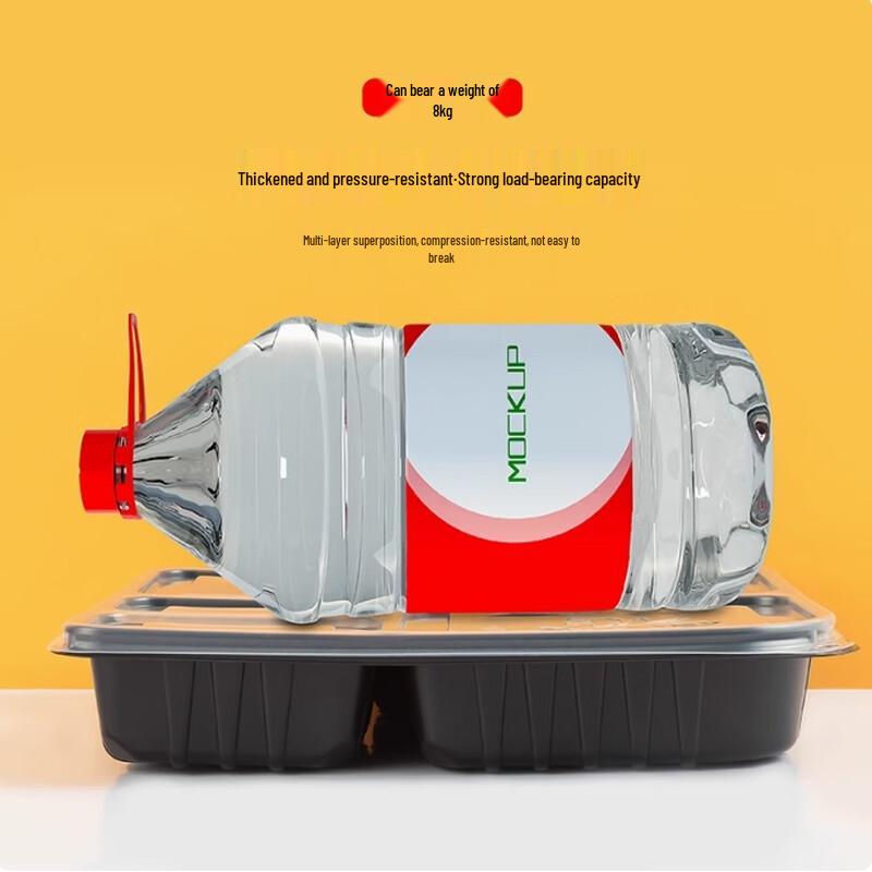 Disposable Compartmented Meal Prep Containers