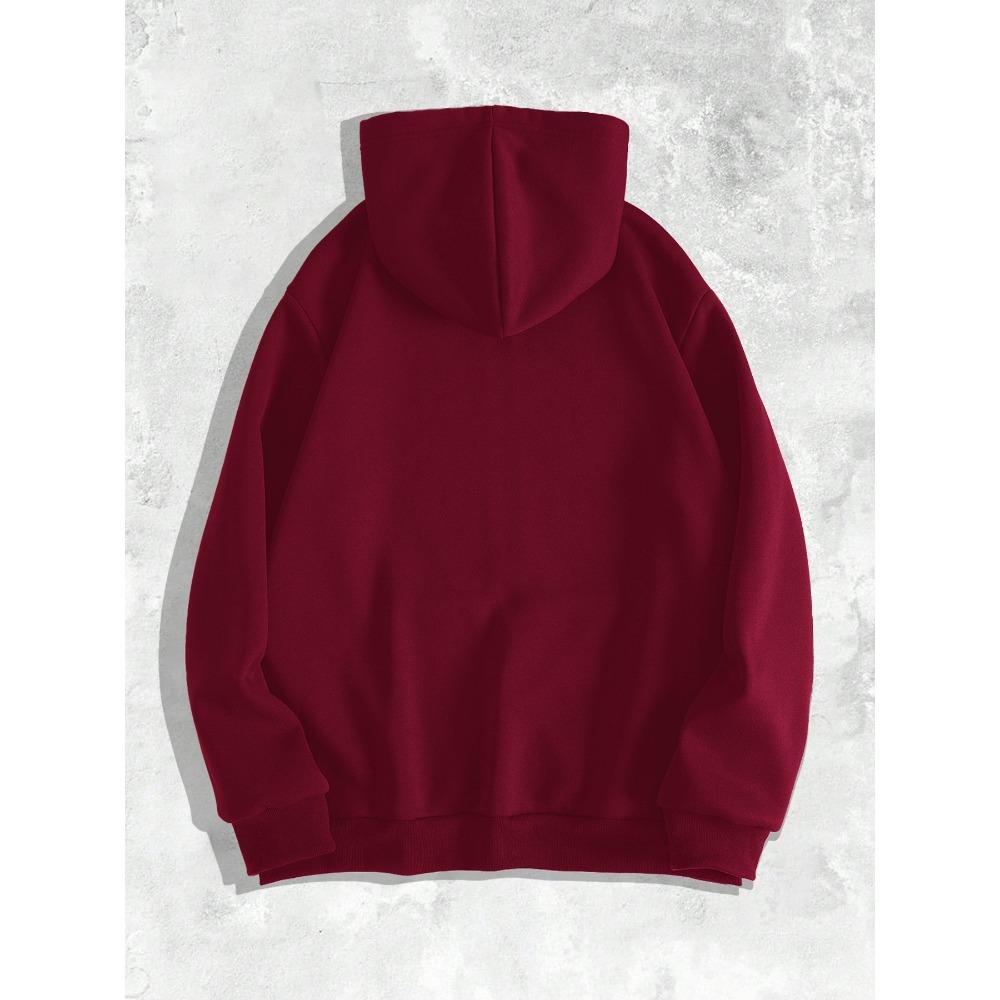 College Special Brother Dunkles Design Original Bedruckter Reißverschluss-Hoodie, ein Modischer Streetwear-Trend Reißverschluss-Hoodie Geeignet für Lässige Anlässe