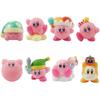 8pcs Action Figures Collection Kirby Pink Cute Figurines Collectibles PVC Material Best Christmas Gift for Children