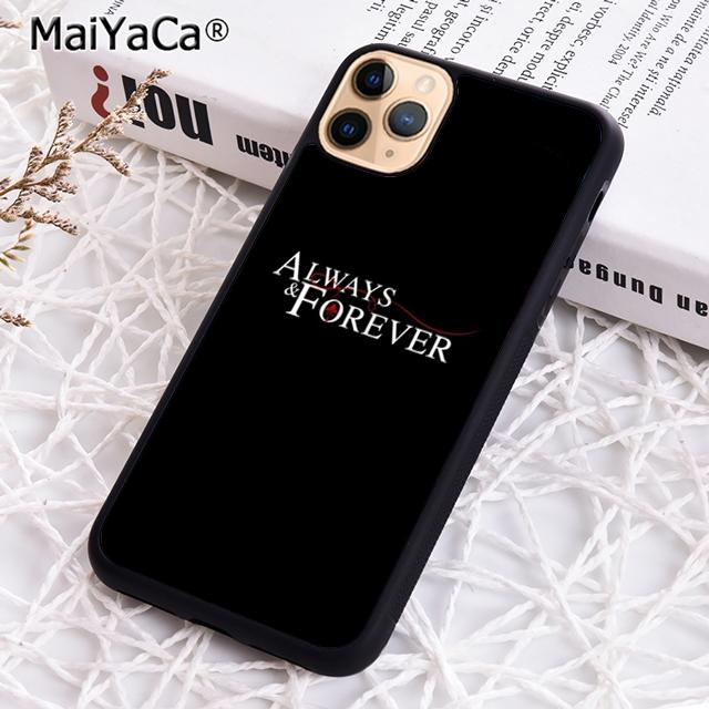 The Vampire Diaries Always And Forever Phone Case For iPhone 17 Air 16 Pro Max 15 14 Plus 12 13 Cover Coque