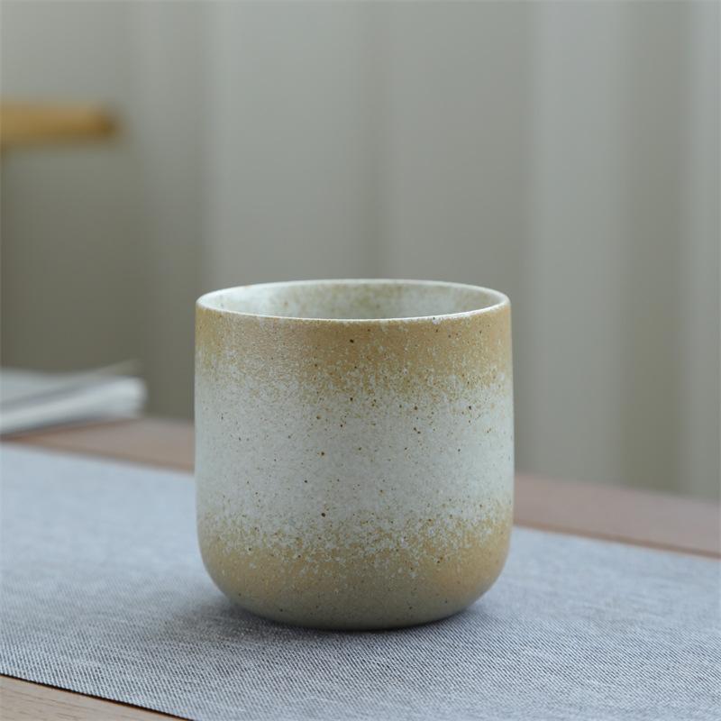 Ceramic Cup Household Coffee Cup Creative Water Cup Vintage Breakfast Cup Old Cup