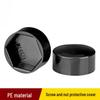 Hex Nut Flat Head Cap Sleeve - Decorative Dustproof Screw Cover