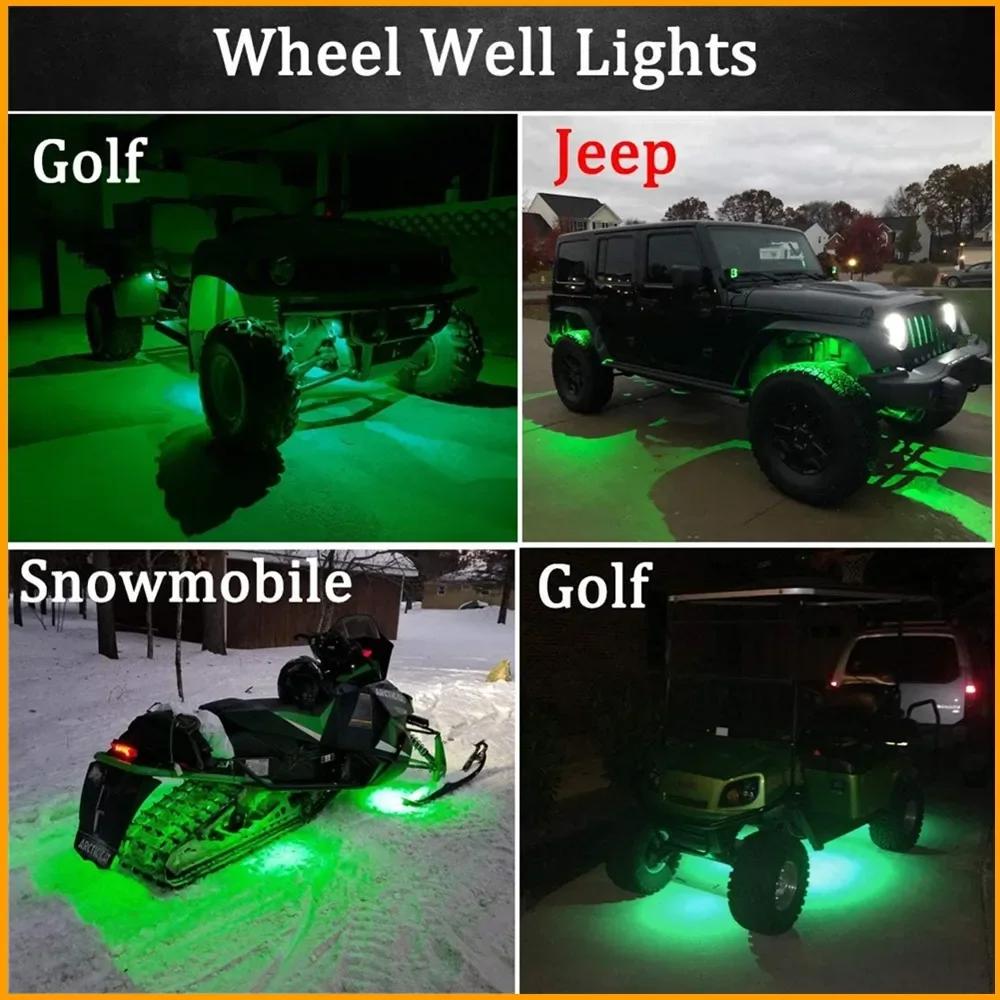 10Pcs Truck Trailer Side Marker Indicators Light Car Signal Brake Rear Warning Tail Light LED 12V 24V Warning Lamp
