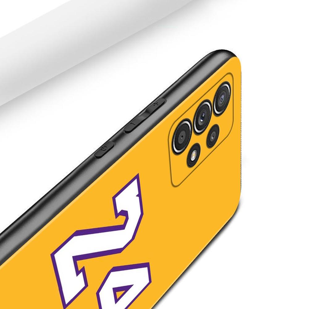 Basketball 23 24 Glückszahl Hülle für Samsung Galaxy A51 A71 A01 A11 A21 A21s A31 A41 A72 A52 A42 A32 A22 A12 A02 A02s F42
