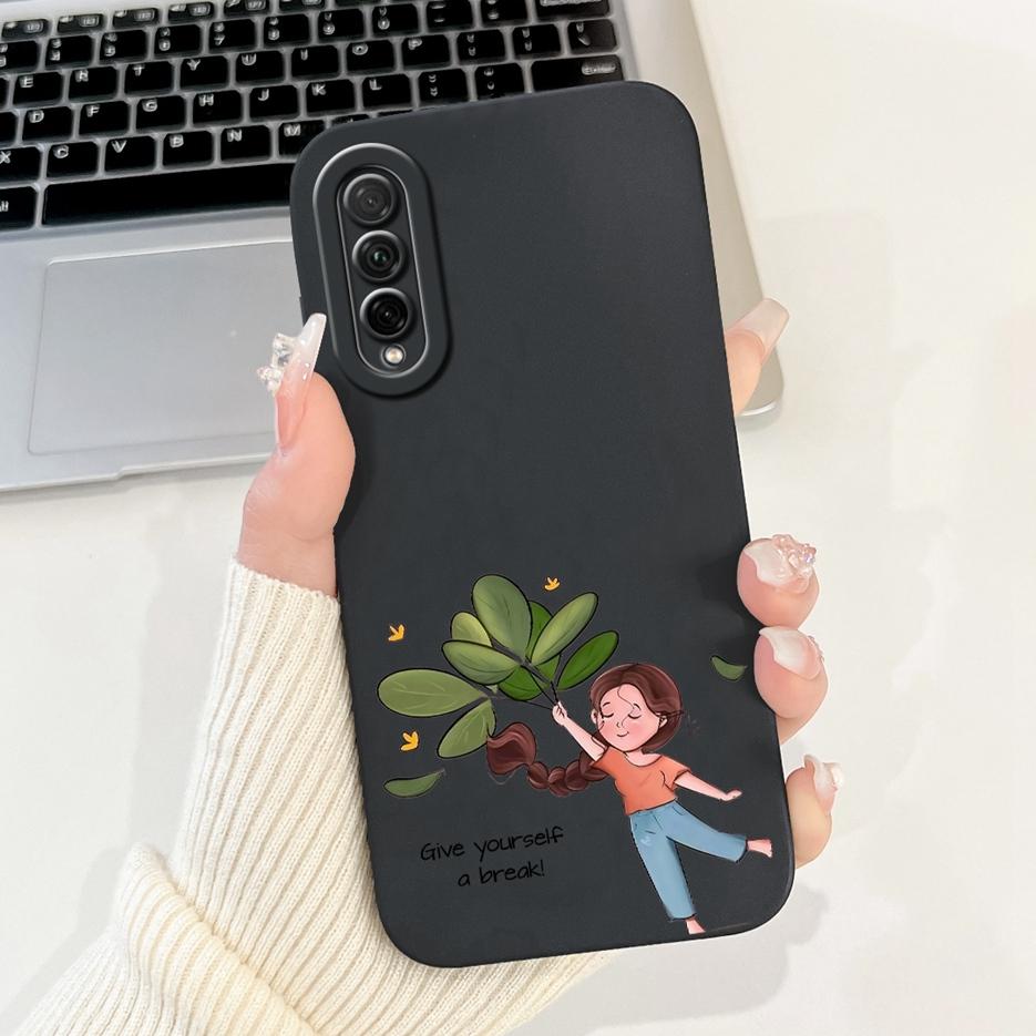 For Honor 30i Case LRA-LX1 Cute Cartoon Cover Soft Silicone Shockproof Phone Case For Honor 20 Pro YAL-L41 Honor30i Fundas Coque