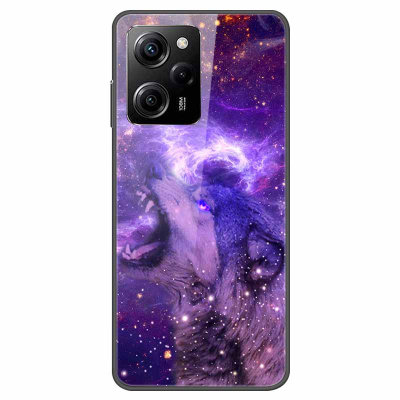 For Redmi Note 12 Pro Case Redmi Note12 5G Tempered Glass Hard Back Cover For Redmi Note 12 Pro Plus 5G Coque Starry Sky Case