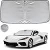 KAYZT Windshield Sun Shade For F150 2015- Foldable Sunshade Front Window  Fit Accessories