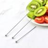 Cocktail Barbeque Stainless Steel Cocktail Reuseable Skewer Sticks Picks Toothpick