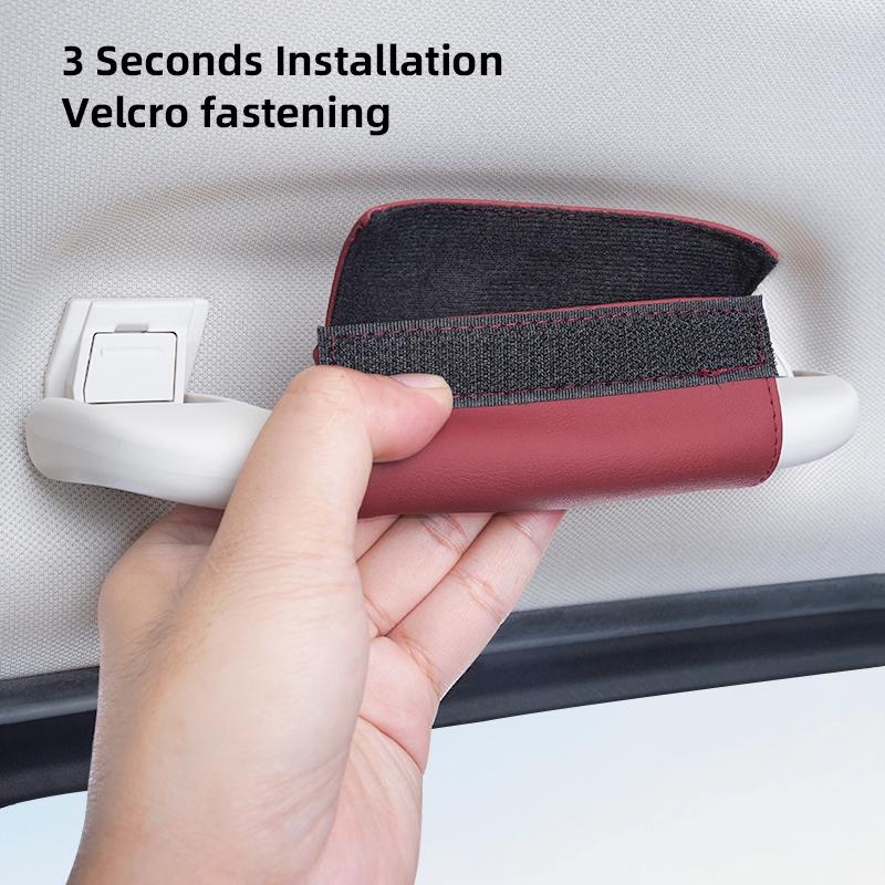 Car Interior Handle Protection Cover Roof Pull Gloves For Lexus RX400h NX ES300h IS200 RX350 UX250h GX460 GX RX450h IS250 IS300h YK4
