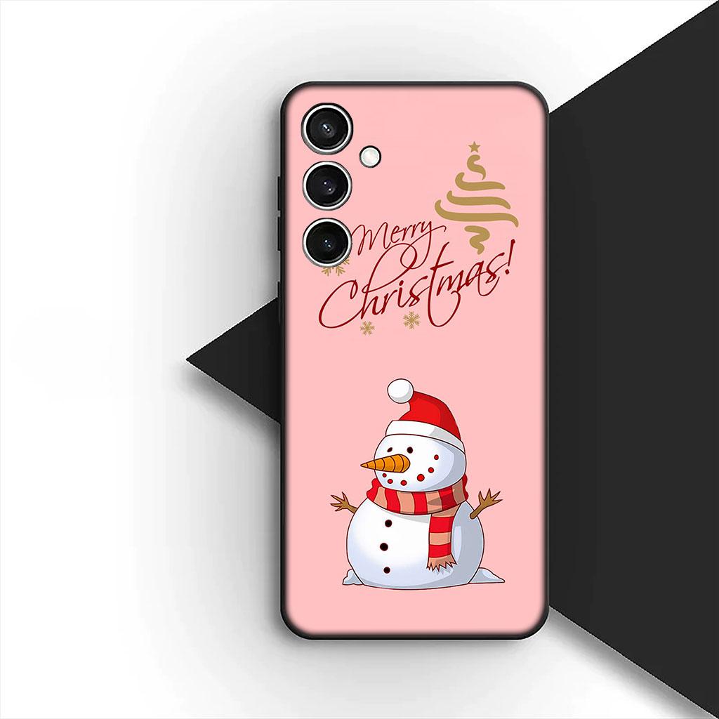 Snow Merry Christmas Deer Gift Santa Claus Cover for Motorola Moto G55 G45 G75 G85 G13 Edge 50 30 Fusion 40 NEO Ultra Pro Case