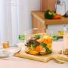 Durable High Borosilicate Glass Cookware Dual-Handle Stew & Soup Pot Transparent Design Electric Stove Compatible