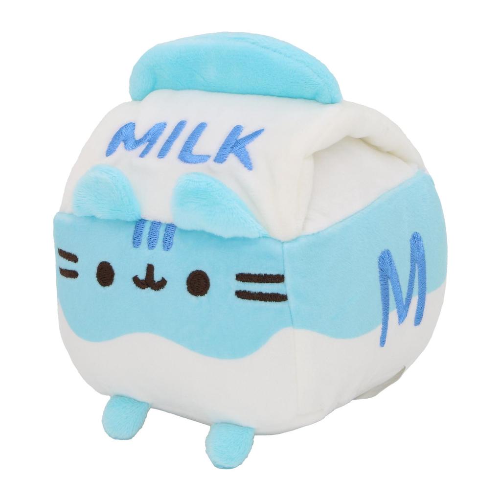Plush Fat Grey Cat Toy: Sandwich, Ice Cream, Donut, Pizza & Hamburger Themes