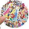 10/30/50/100PCS Mix Cartoon Princess Sticker DIY Diary Laptop Luggage Skateboard Phone Fun Graffiti Scrapbooking Decals